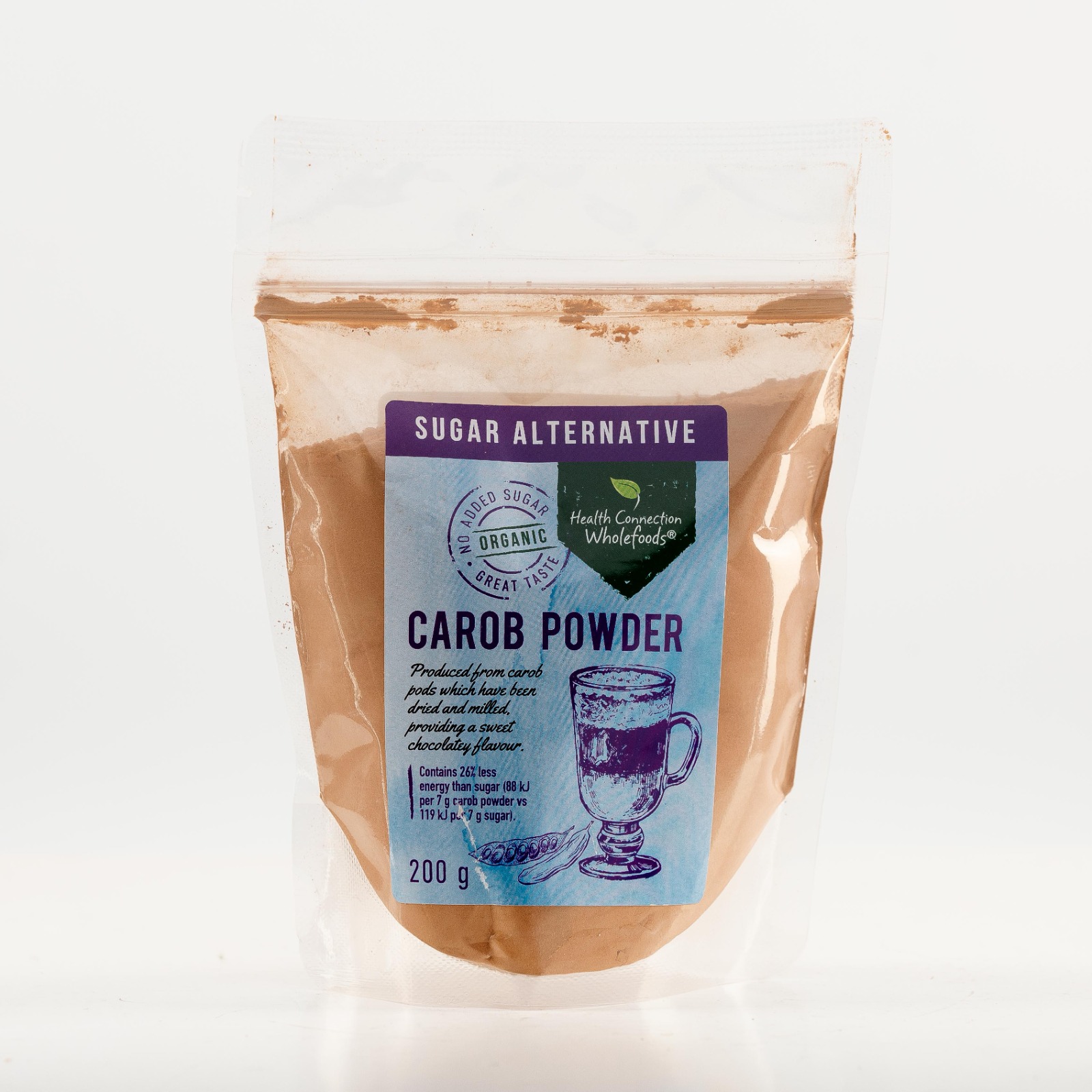 thumbnail image 2 of ORGANIC CAROB POWDER. PLANT BASED SUPERFOOD, NO... 2 of 13