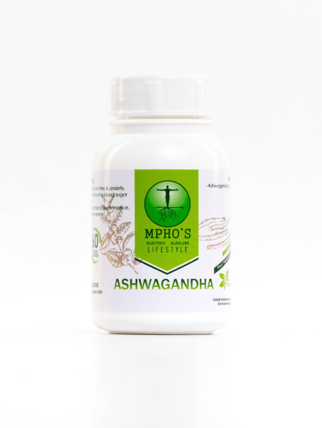 Ashwaganda Root Capsules Product Image - MEA Lifestyle, Heath And Wellness Alkaline Online Store