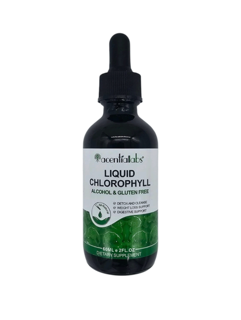 Liquid Chlorophyll Drops 60ml (Sodium Copper Chlorophyllin) Image 1 - MEA Lifestyle