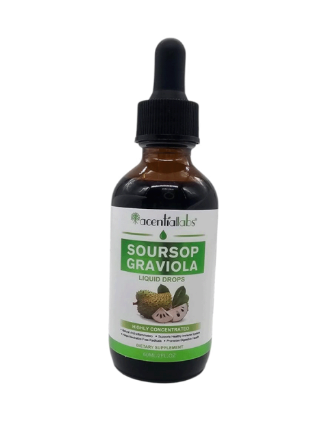 Soursop Liquid Drops Product Image (Main) – Ancient Supergrain for Modern Wellness