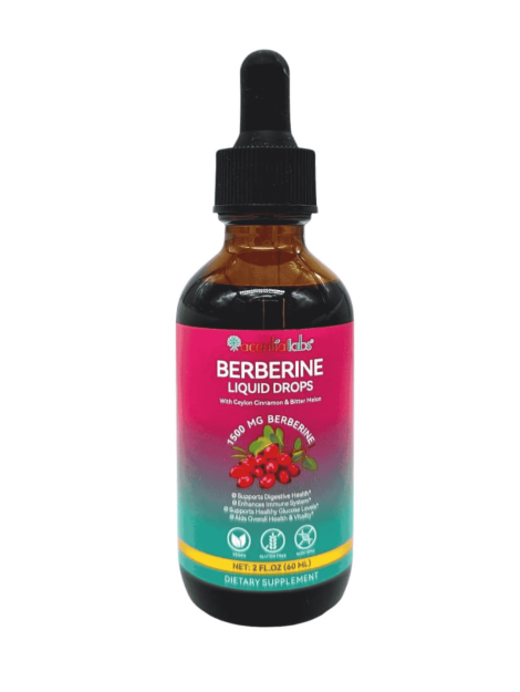 Berberine Liquid Drops (Main Product Image) - MEA Lifestyle